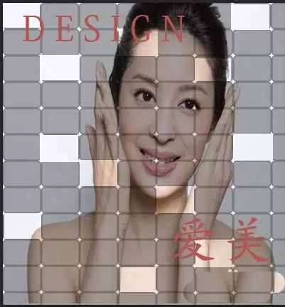 在ps中用网格打造出人物海报的详细教程