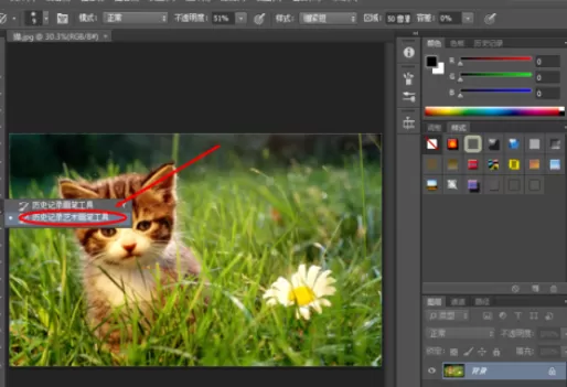 使用photoshop制作出微距效果的详细操作步骤