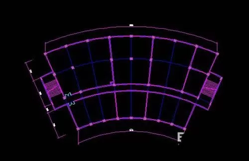 如何使用CAD绘制出弧形建筑户型图?