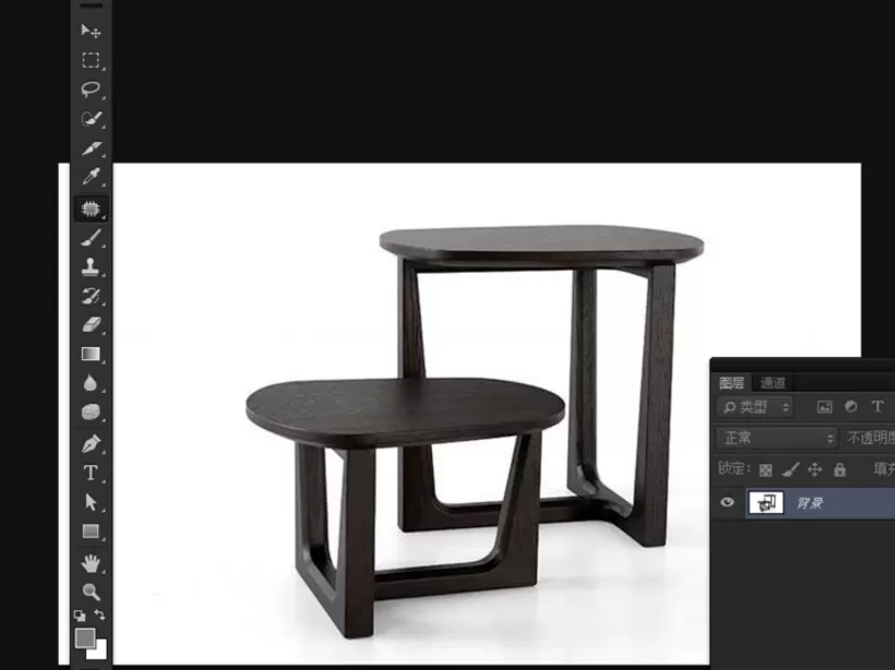 在PS中用魔棒工具进行抠图的简单教程