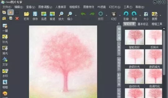 在iSee图片专家中使用对比模式进行编辑照片的详细方法