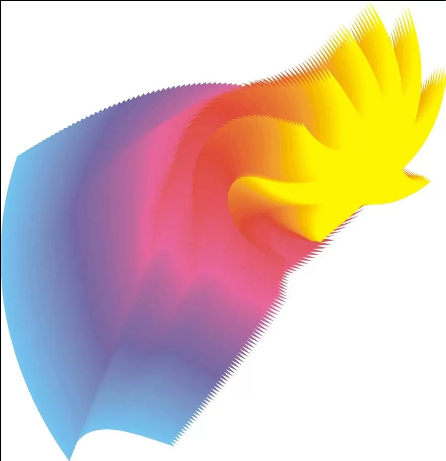 使用cdr制作出彩色异形logo标志的具体步骤