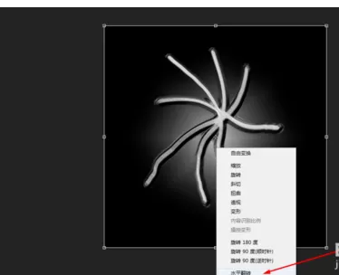 使用photoshop制作出抽丝花朵的具体操作步骤
