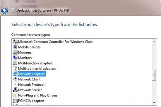 win7系统安装rndis驱动的操作教程