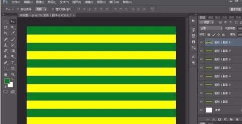 使用photoshop迅速制作出条纹的详细步骤