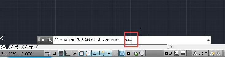CAD2014制作出两条平行线的操作步骤