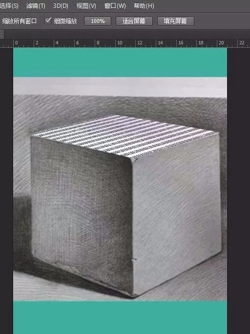 如何利用ps制作出立方体文字海报?