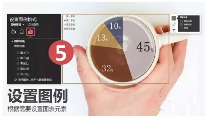 使用ppt制作出创意饼图的操作步骤