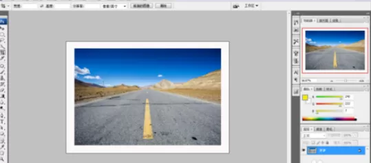在photoshop中使用扩展画布的详细操作步骤