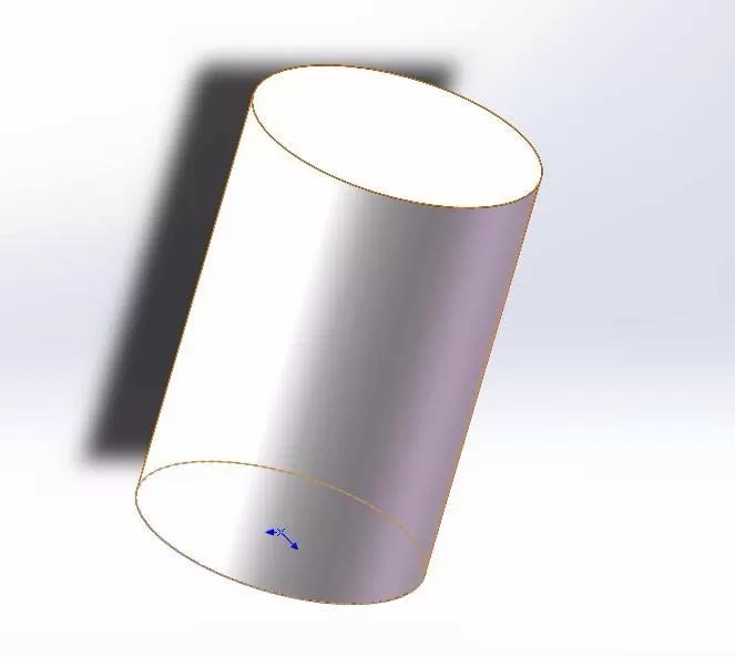 SolidWorks绘制圆柱体的操作步骤