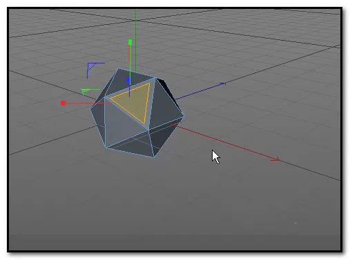 教大家使用C4D制作出镂空效果的宝石模型