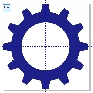 使用CDR制作出齿轮零件模型的详细操作方法