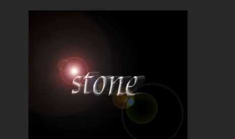 使用photoshop制作出矿石文字的详细操作步骤