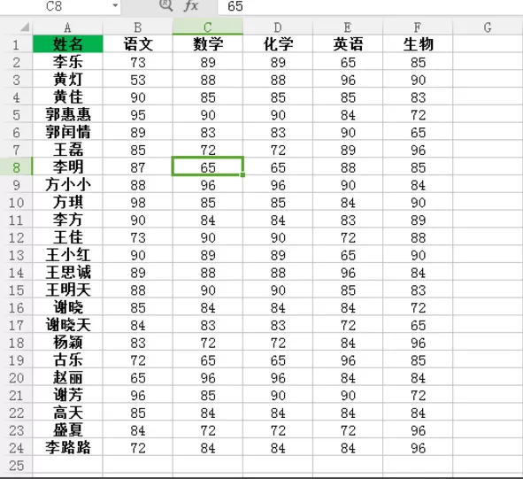 在EXCEL中标记相同值的图文教程
