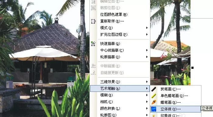 使用cdr制作出艺术印象派效果图片的详细方法