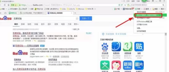 在360浏览器中使用截图功能的详细操作步骤