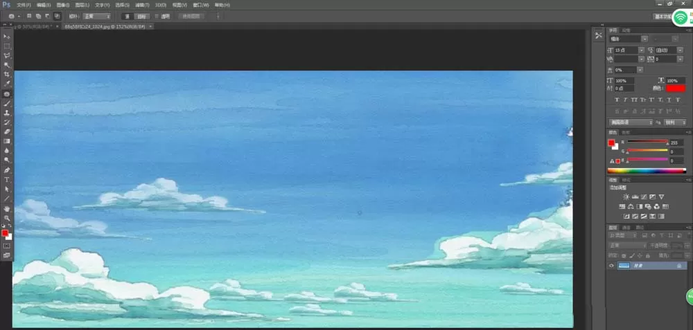 ps把图片转为二次元手绘插画图的操作教程