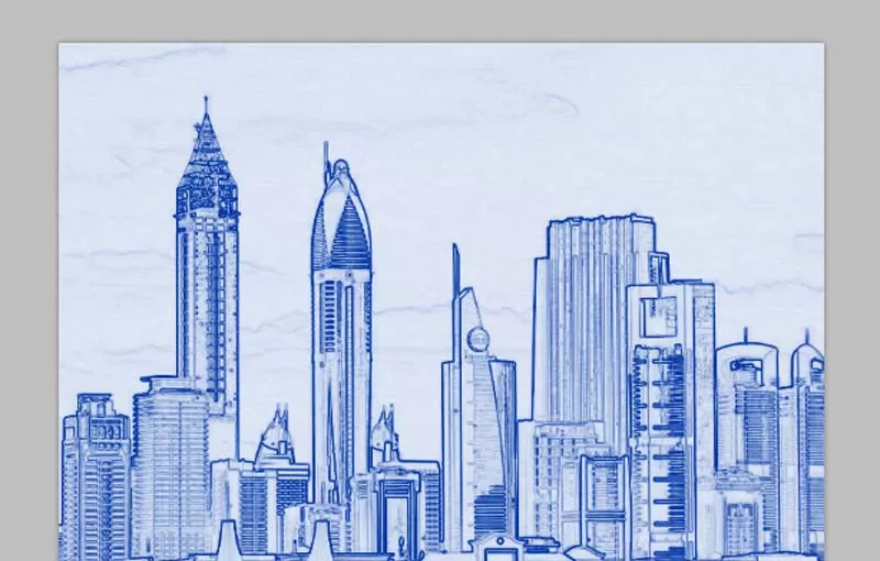 利用ps为图片做出圆珠笔手绘效果的教程