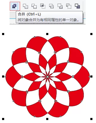 利用cdr制作出窗贴剪纸的操作步骤