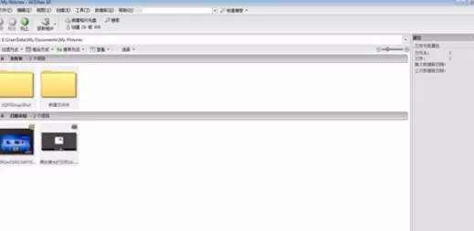 在ACDSee中使用属性功能选项的具体操作方法