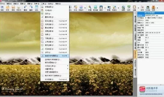 利用光影魔术手将背景颜色更换的详细步骤