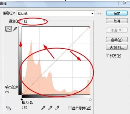 在photoshop中使用曲线的详细操作方法