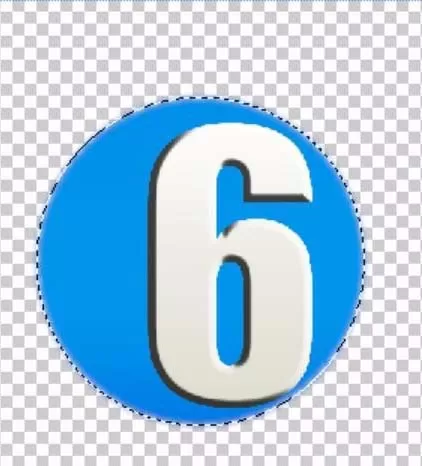 使用ps制作出数字按钮的详细操作方法