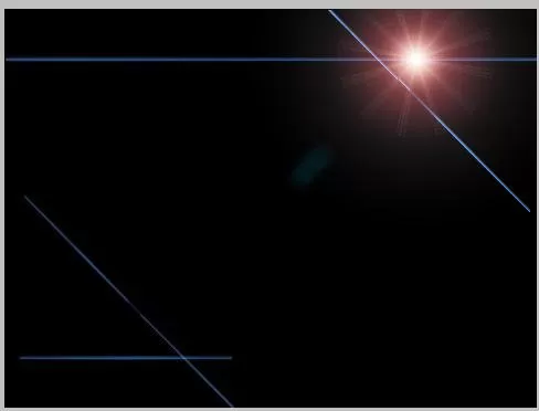 保存Photoshop cs5镜头光晕效果的教程