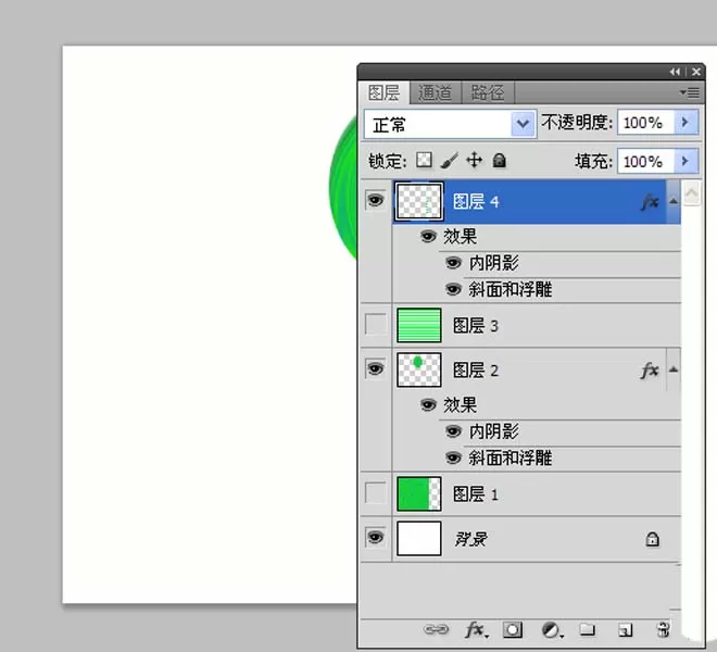 ps设计出绿色的棒棒糖的操作方法