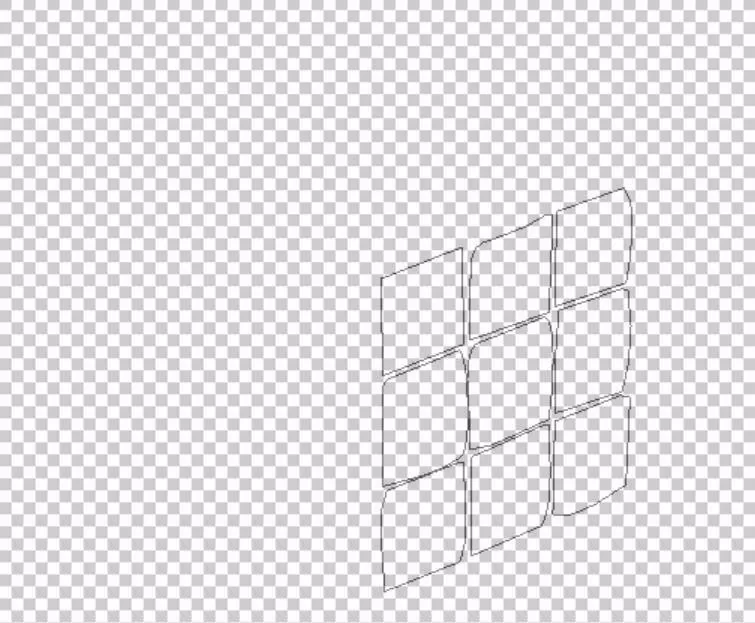 ps打造出立体魔方模型的操作步骤