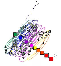 CDR设计出彩色涂鸦字效果的操作方法