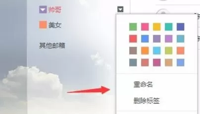 在阿里云邮箱中实行设置标签的详细步骤
