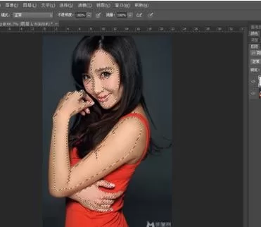 ps把人物变白的简单操作教程
