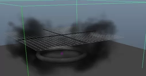 在maya中使用流动制作出粒子驱动的详细操作步骤