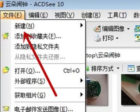 在ACDSee中实行新建窗口的具体操作方法