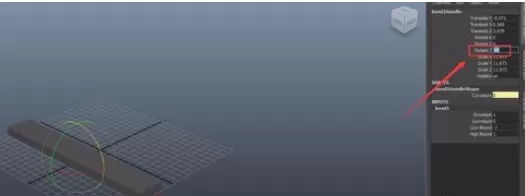 使用maya制作出bend动画的详细操作发方法