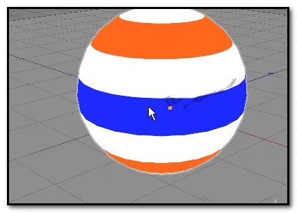 C4D制作出立体效果的球体的详细操作步骤