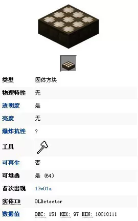 我的世界游戏中玩转阳光传感器攻略