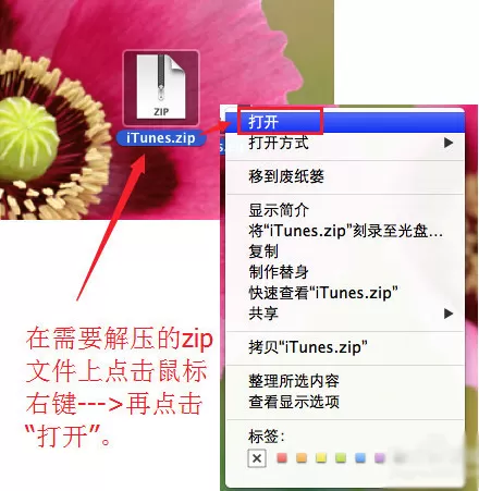 在Mac电脑中压缩和解压文件与文件夹的具体方法