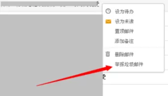 在163邮箱中将垃圾邮件举报的详细操作步骤