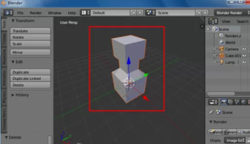 在blender中实行导入模型的详细操作步骤