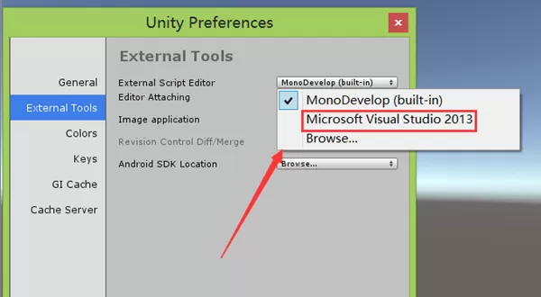 使用unity3D进行设置编程环境的具体方法