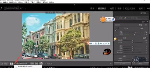 使用轻松学lr进行调整照片白平衡的详细步骤