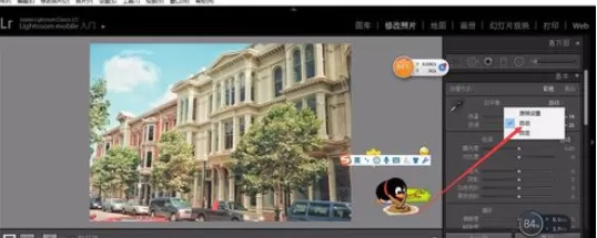 使用轻松学lr进行调整照片白平衡的详细步骤