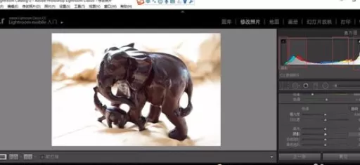 使用轻松学lr为照片调整色调的详细操作步骤