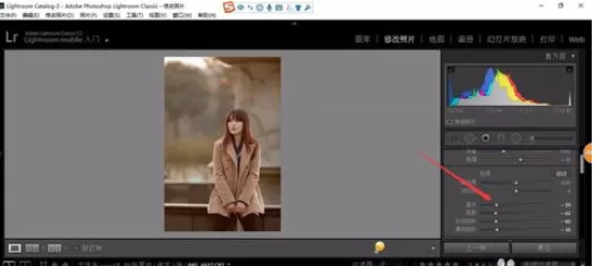 使用轻松学lr为照片调整色调的详细操作步骤