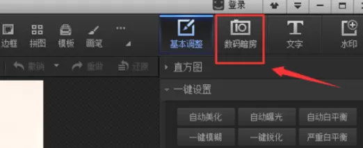 使用光影魔术手制作出纹理化图片的详细步骤