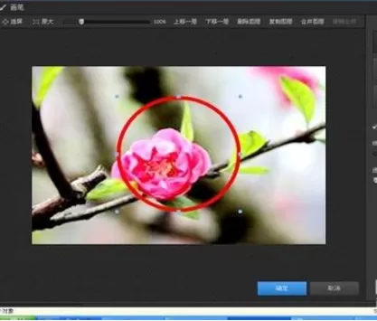 使用光影魔术手实现在图片上画出圆圈标记的详细步骤