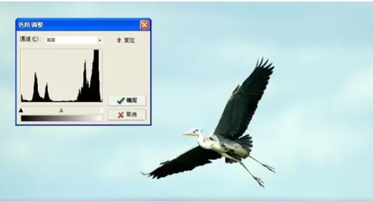 在光影魔术手中使用色阶的详细操作步骤