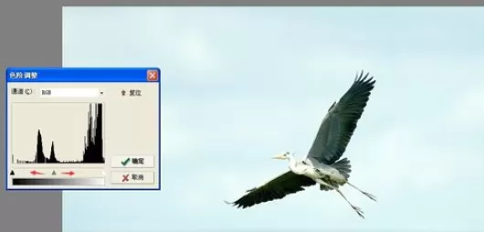 在光影魔术手中使用色阶的详细操作步骤